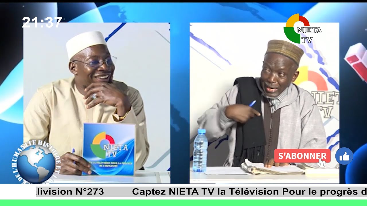 Émission L'histoire de L'humanité Ibrahim Djire et Imam Hady Moulaye Koureiche NIETA TV 