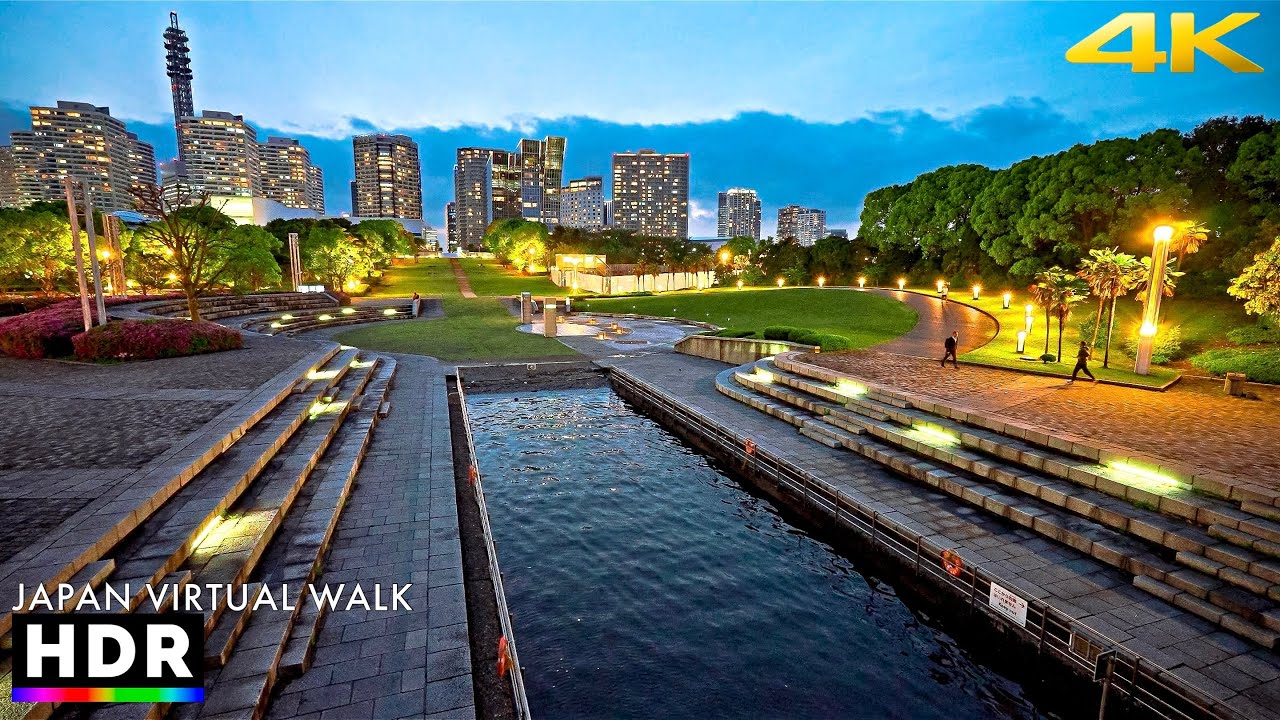 Japan: Kanagawa Aokicho Walk to Yokohama • 4K HDR