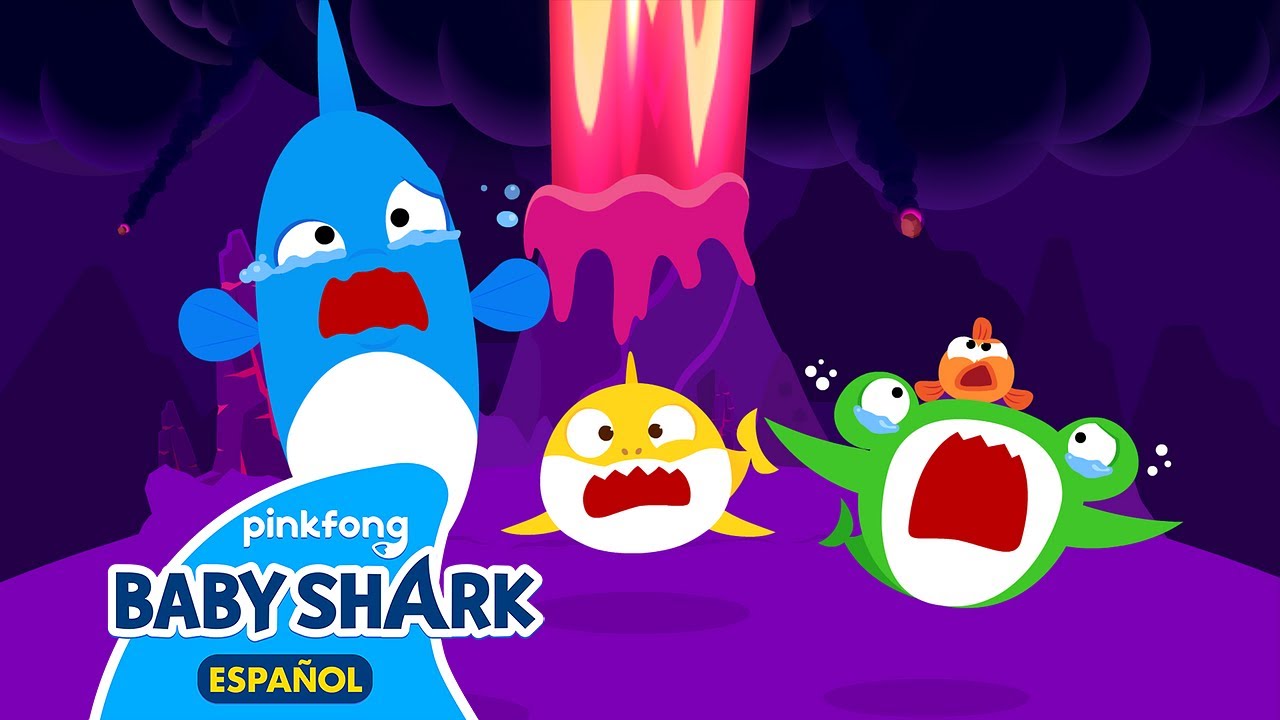 La Aventura Volcánica de Tiburón Bebé | Cuentos Infantiles | Dibujo Animado | Baby Shark en español