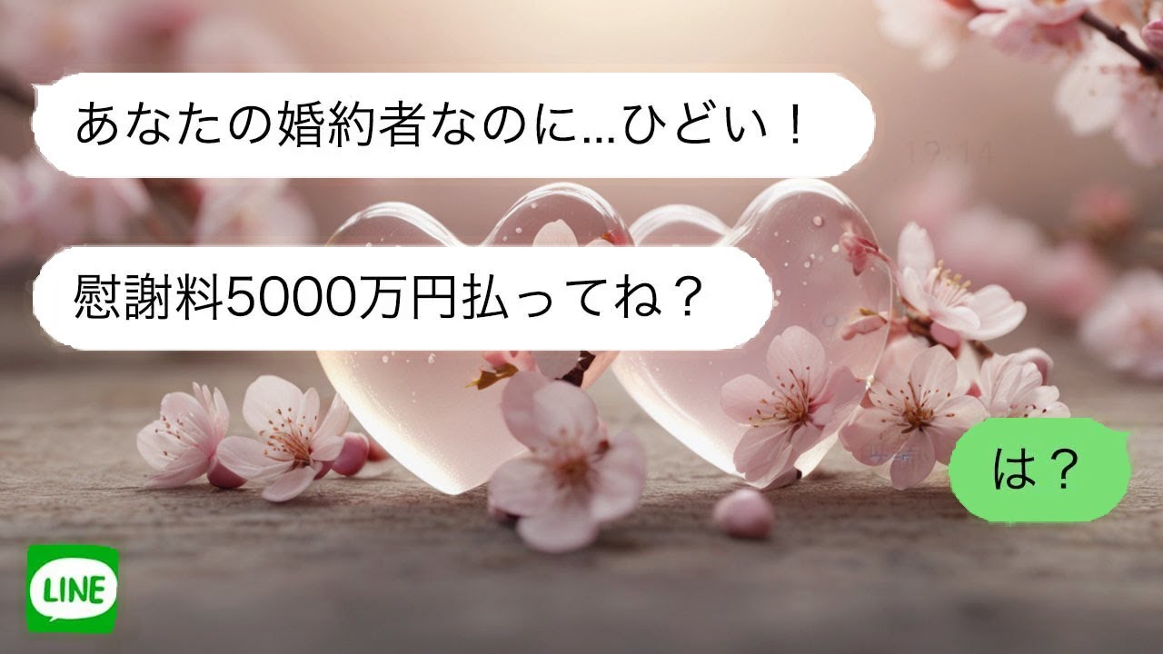 【LINE】 自分を婚約者だと誤解する幼馴染。慰謝料請求の連絡に、事実を返すと赤面する結果に。