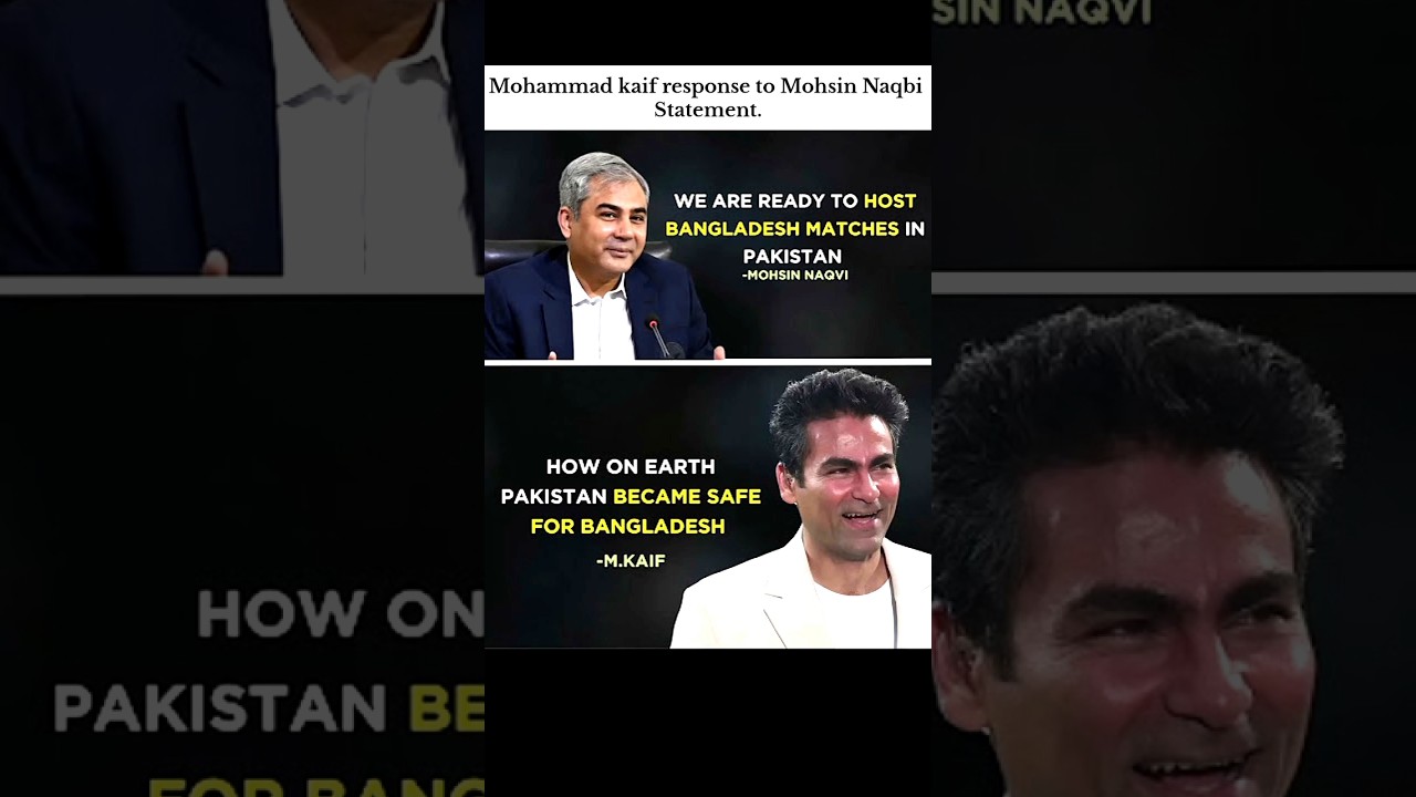Mohammad kaif response to Mohsin Naqbi Statement.