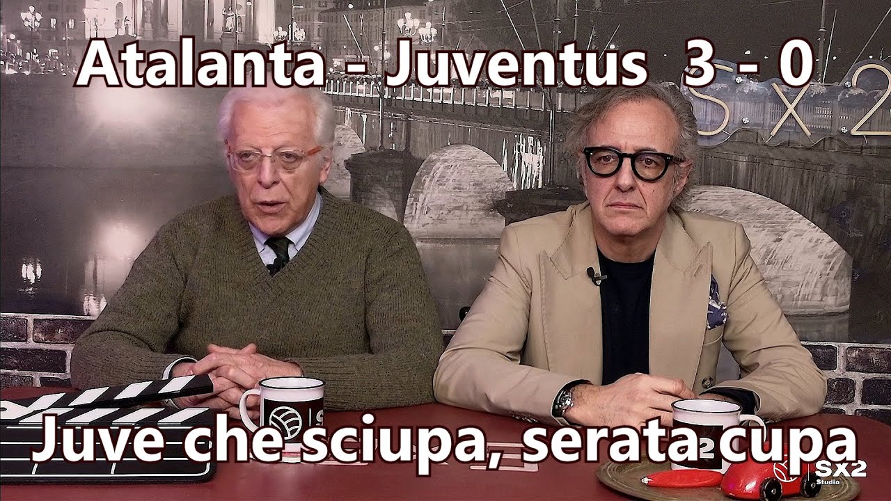 Atalanta - Juventus  3 - 0  Juve che sciupa, serata cupa