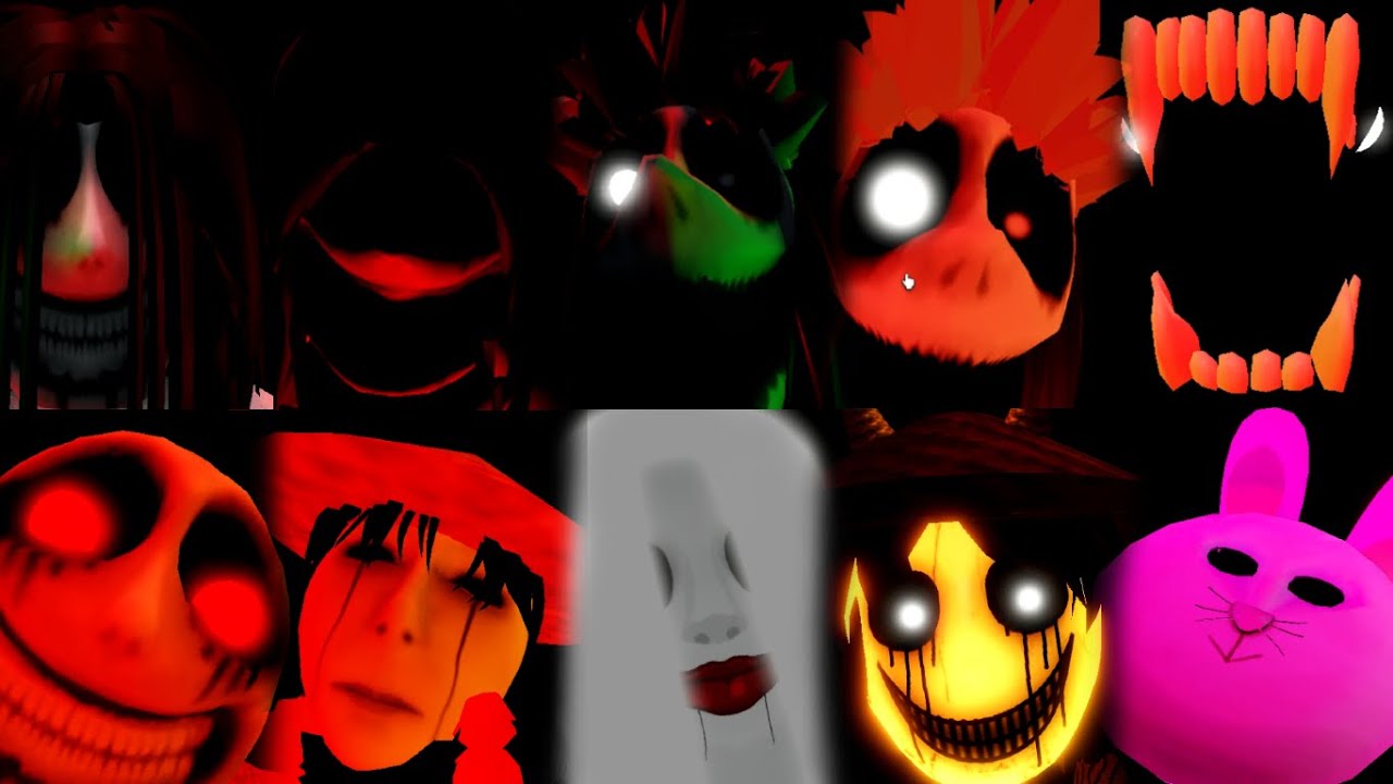Thanatophobia | All Chapter 1-3 & Easter Event Jumpscares | ROBLOX