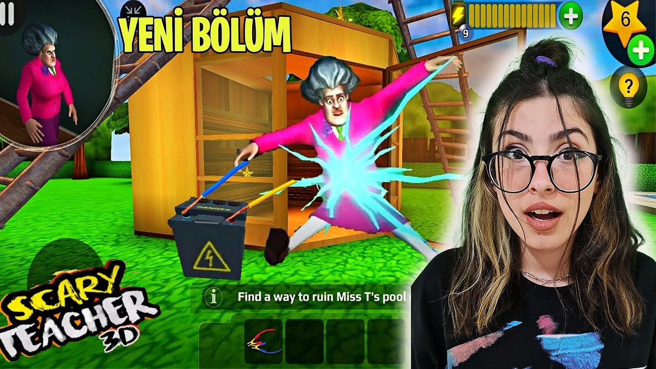 SCARY TEACHER 3D KORKUNÇ ÖĞRETMENE ELEKTRİK ÇARPTI |2 YENİ BÖLÜM | EYLÜL LAL