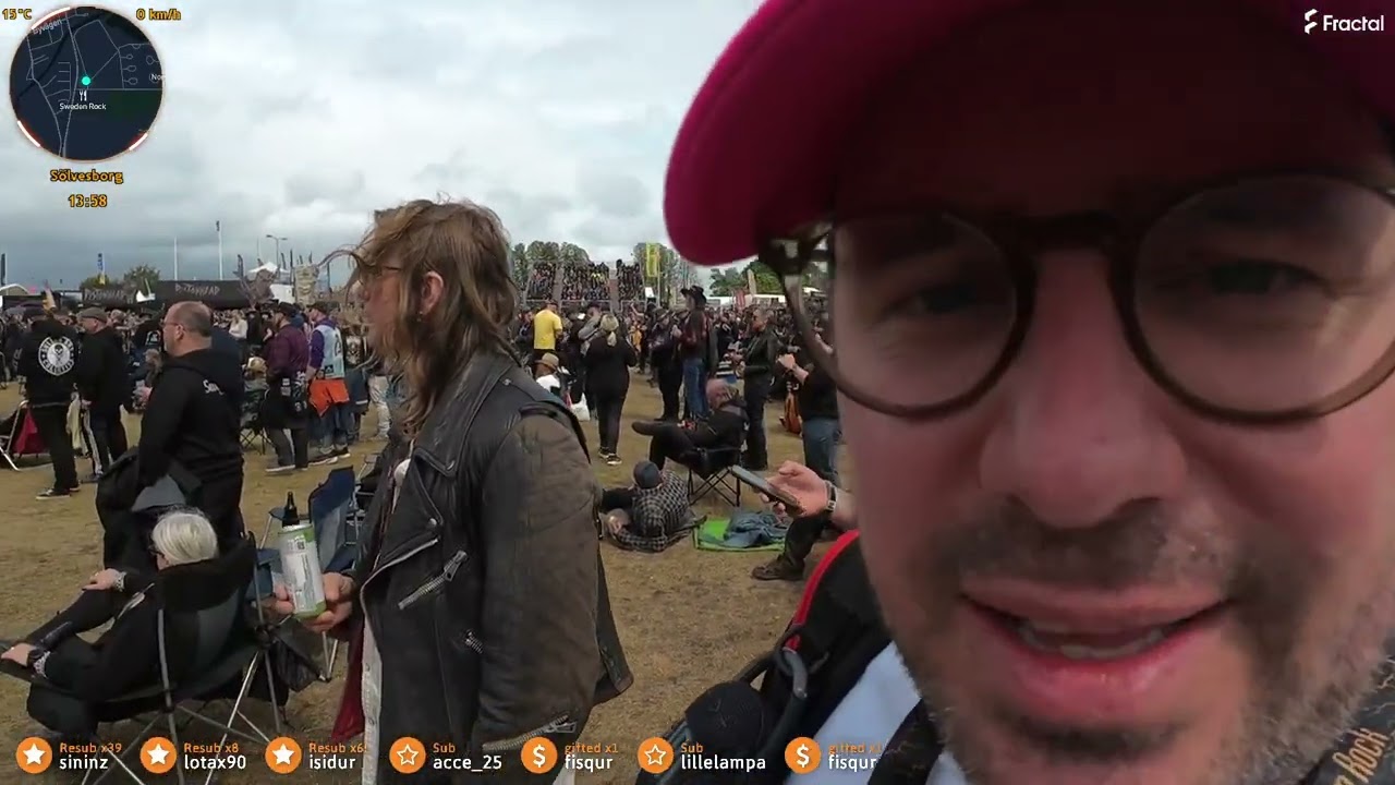 Sweden Rock Fredag 🌧️ - !swedenrock !rockschema (streamlängd är oklart)