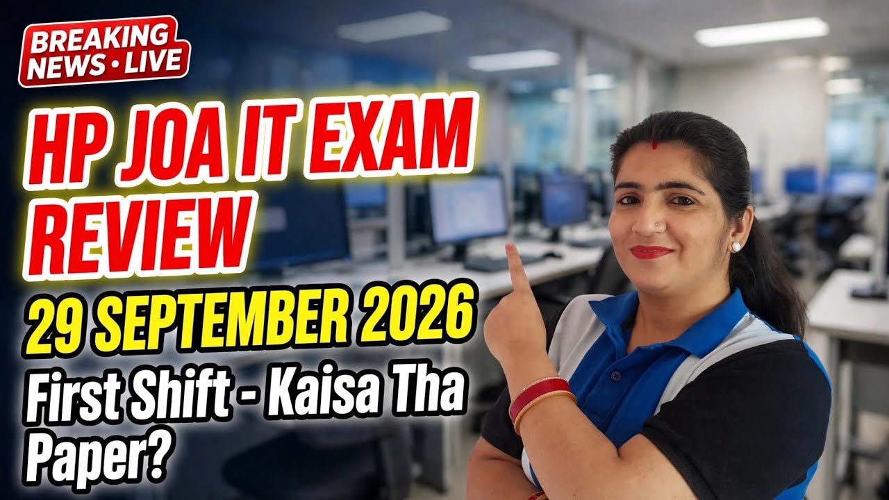 JOA IT Paper Review 2026 | HP JOA IT Paper Kaisa Aaya? | Cut Off Kitni Jayegi?