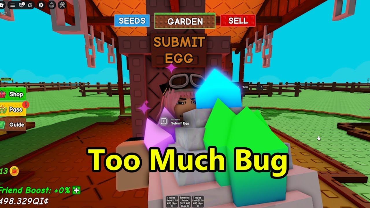 NEW UPDATE BIG PROBLEM | Grow a Garden Roblox | Smithing
