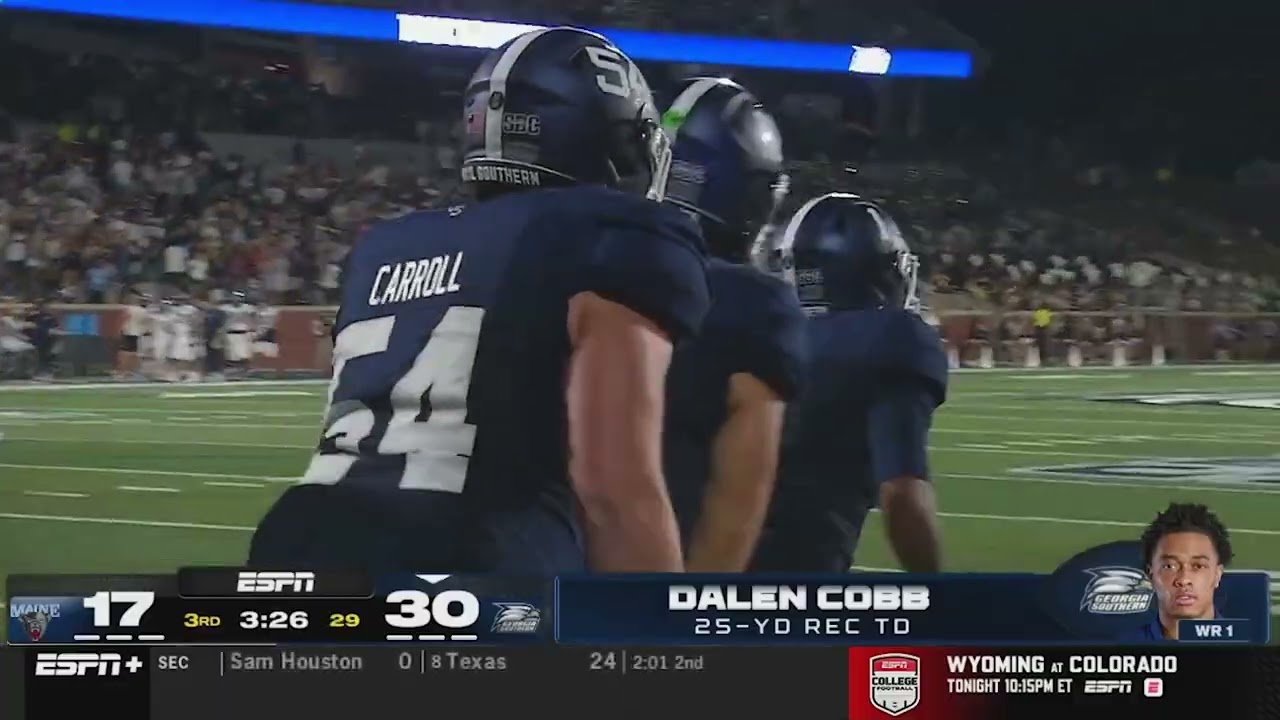 Georgia Southern vs. Maine Highlights (9/20/25)