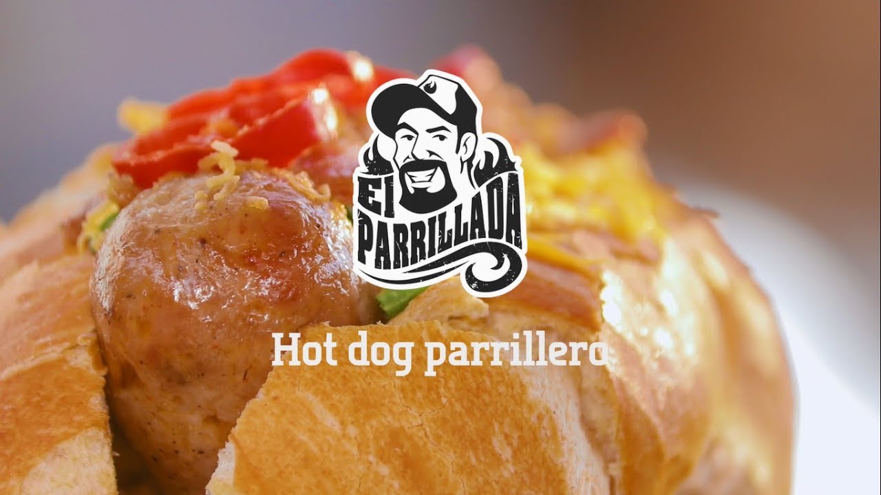 Hot dog parrillero en El Parrillada