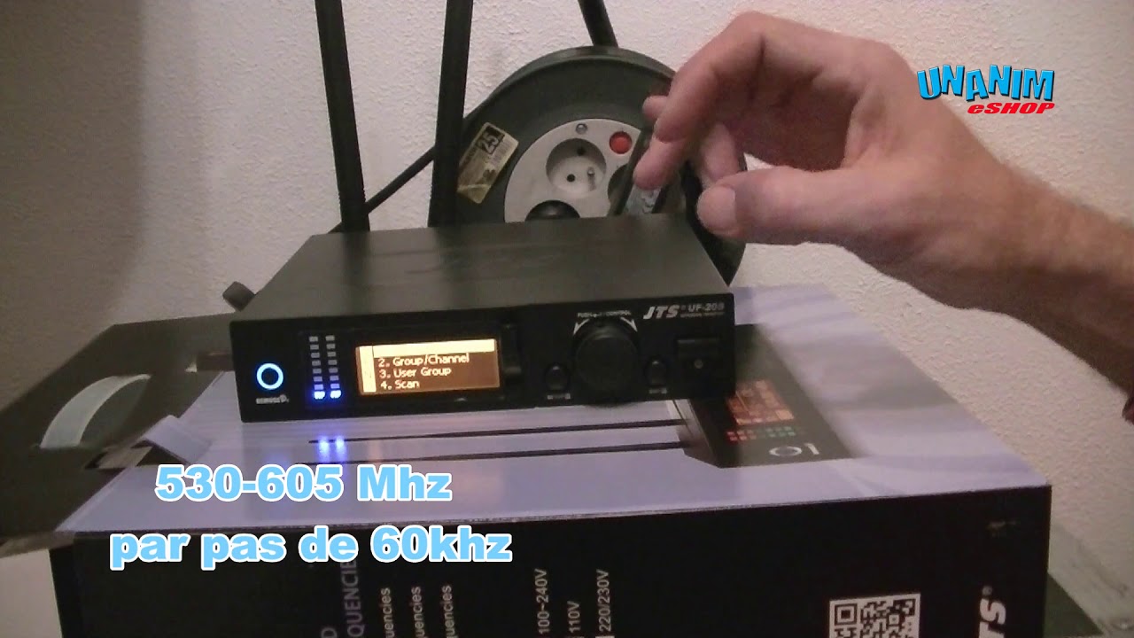 Présentation système HF JTS JSS-20+UF-20S