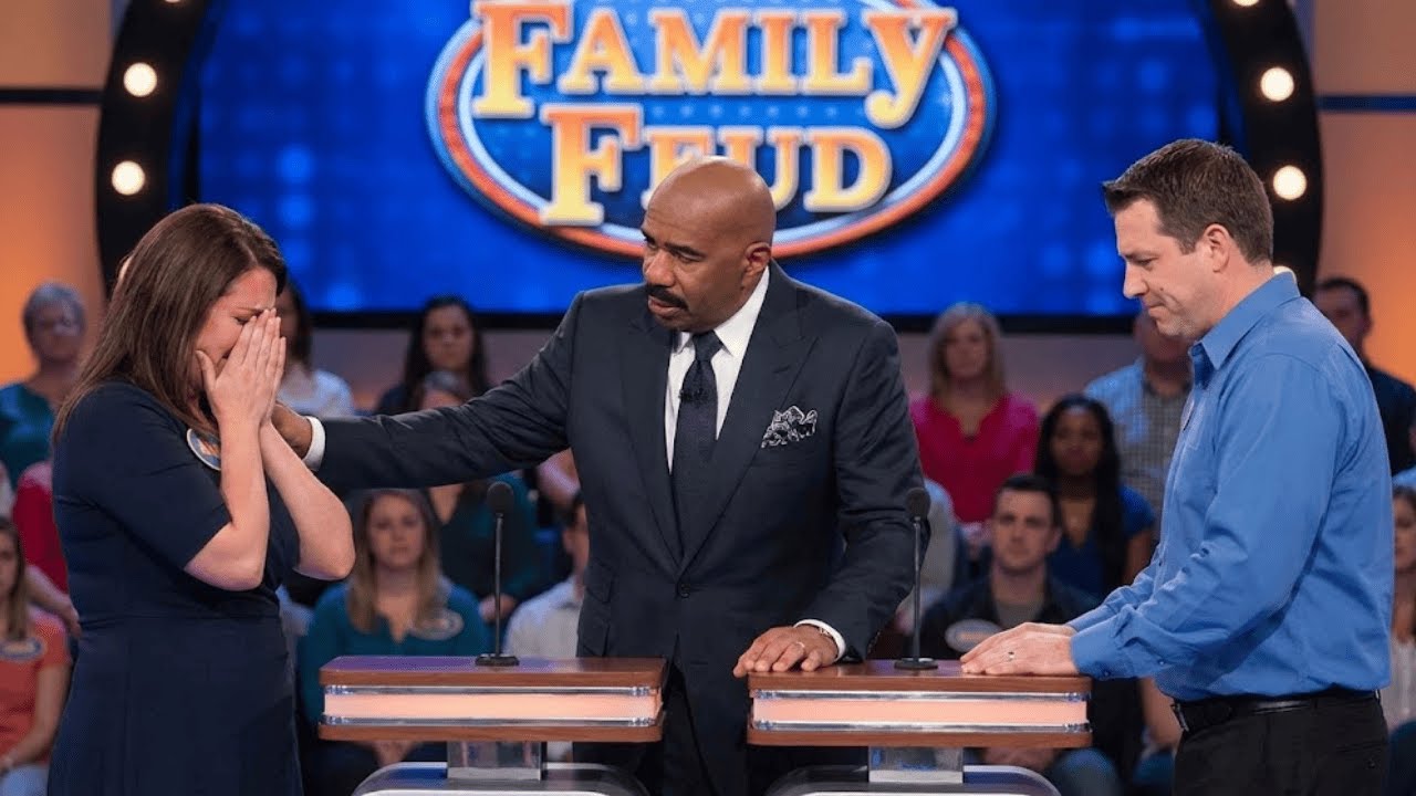 Wife Breaks Down After Husband’s Comment — Steve Harvey Takes Over