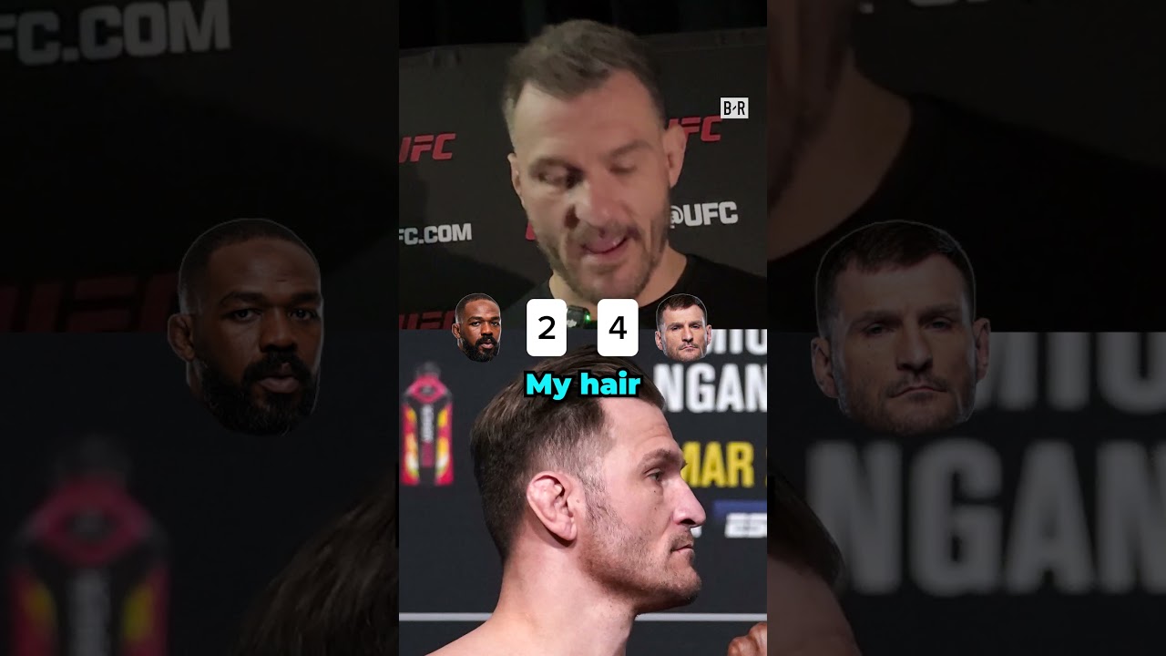 Jon Jones & Stipe Miocic guess the ear 😂
