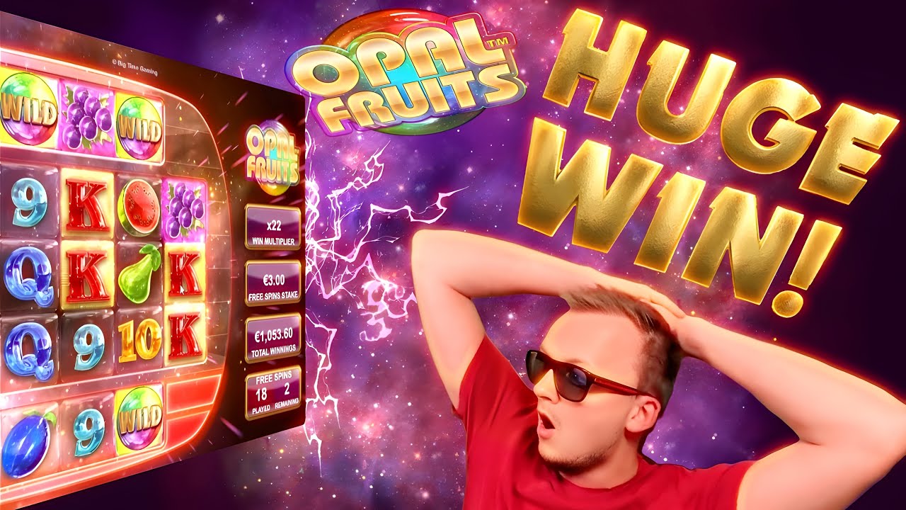 Слот Opal Fruits с отличным выигрышем!