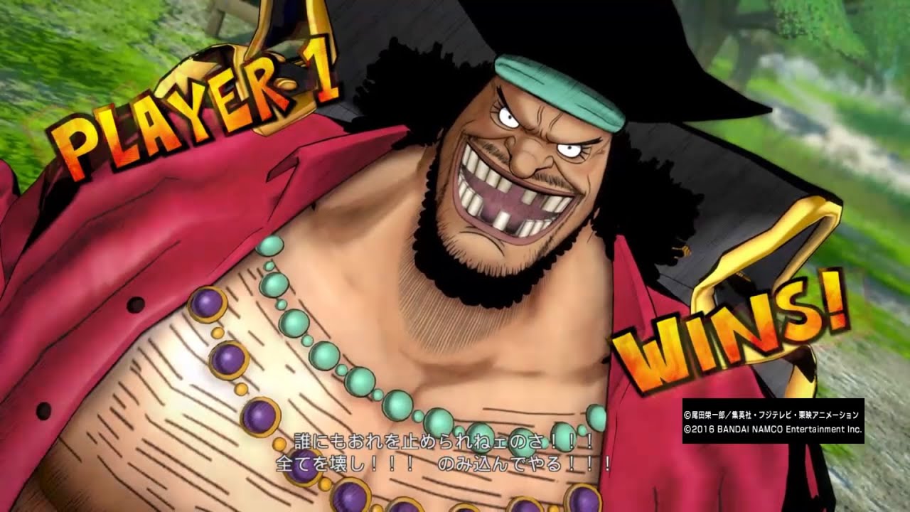 ワンピースバーニングブラッド 黒ひげ コンボ [ONE PIECE BURNING BLOOD Blackbeard combo]