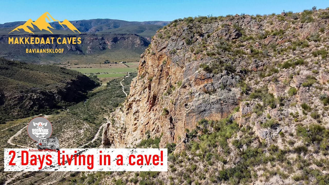 Living in a CAVE for two days:  Exploring Baviaans