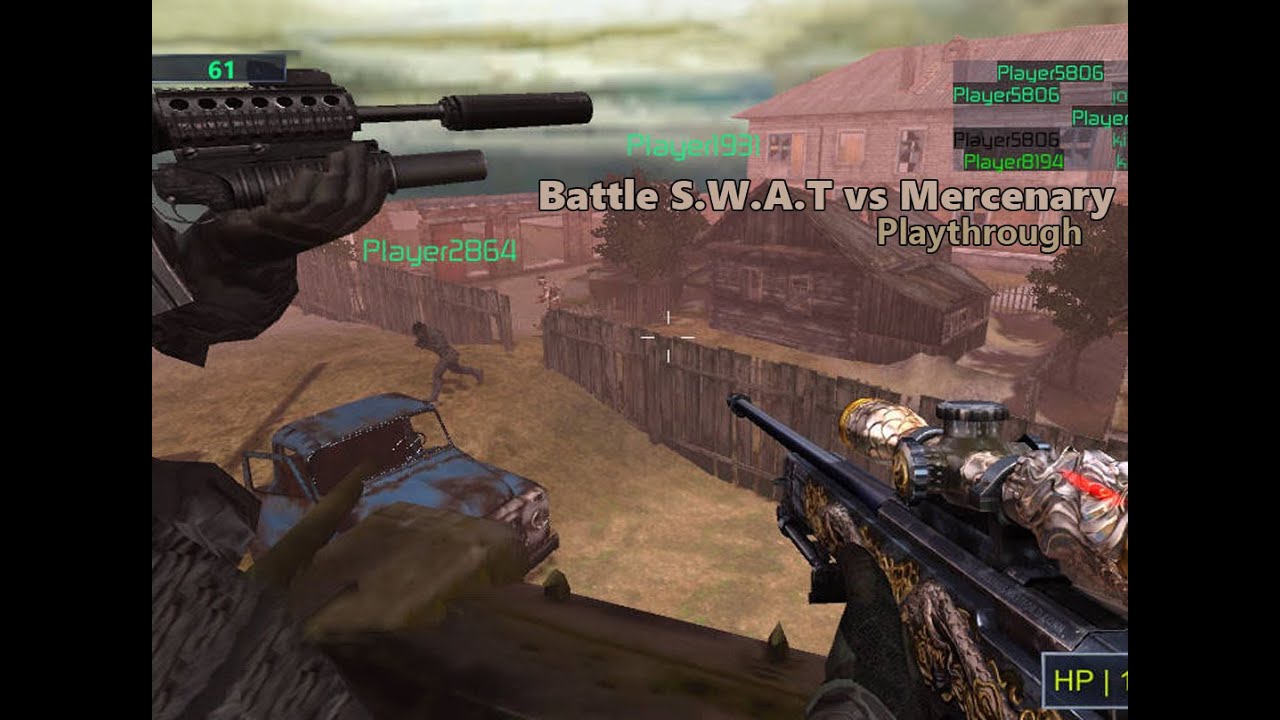 Battle S.W.A.T.  vs Mercenary - PC browser game