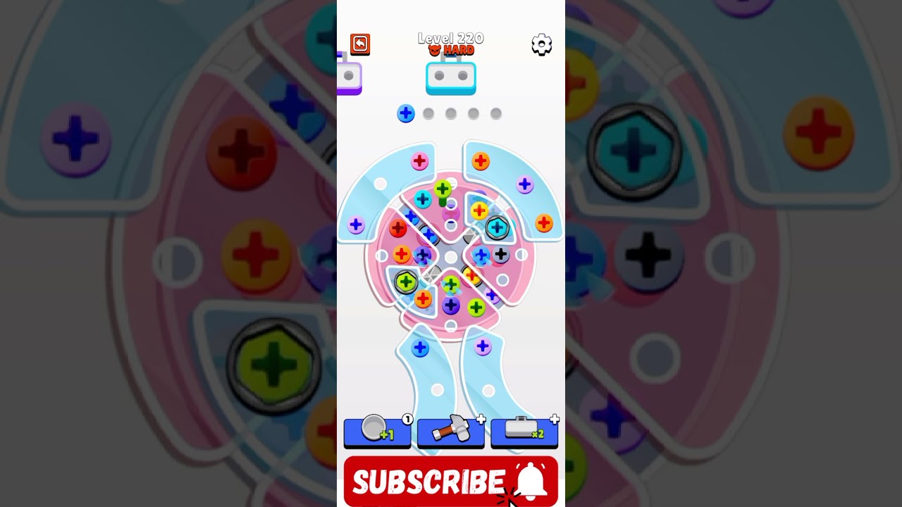 Screw Jam Puzzle Level 220 | GAME Walkthrough