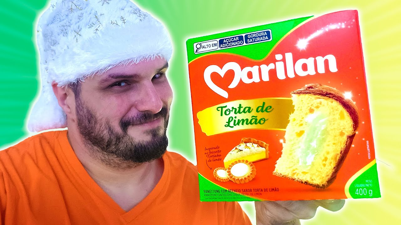 O PANETTONE TORTA DE LIMÃO da MARILAN é MELHOR que o CACAU SHOW
