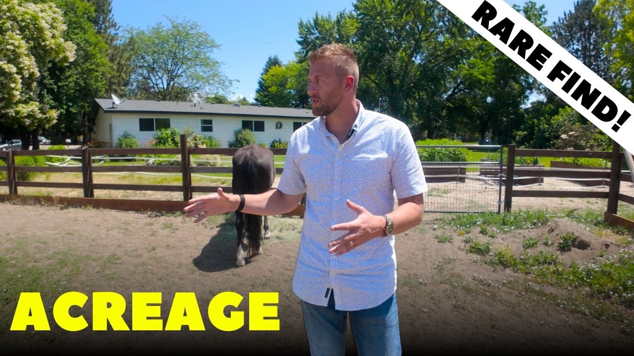 I Tour a Rare No-HOA Acreage Home in the Heart of Boise