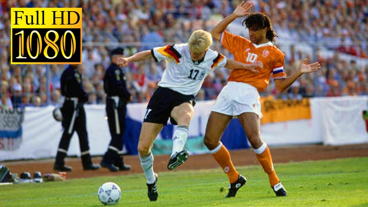 Netherlands - Germany Euro 1992 | Full highlight - 1080p HD | Ruud Gullit