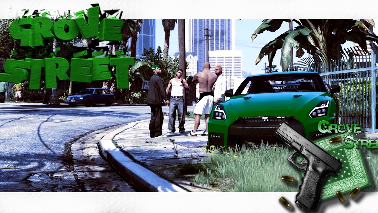 GTA 5 - ✪ Cinematic Experience | GROVE STREET (GTA V Machinima)
