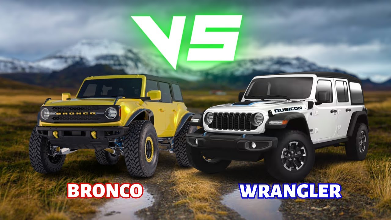 2024 Ford Bronco vs. 2024 Jeep Wrangler: Top 6 Game-Changing Differences!