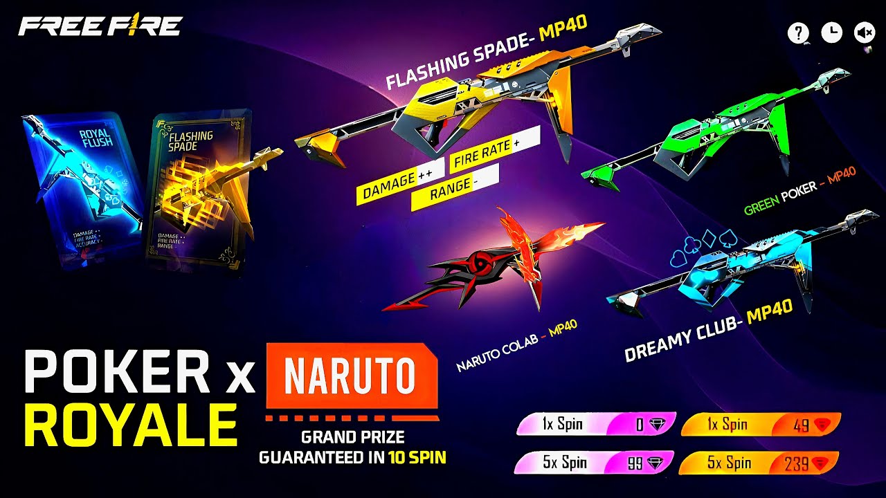 Finally All Poker Mp40 Return 🤯💥 | Exclusive Soul Bundle Back | Free Fire New Event | Ff New Event