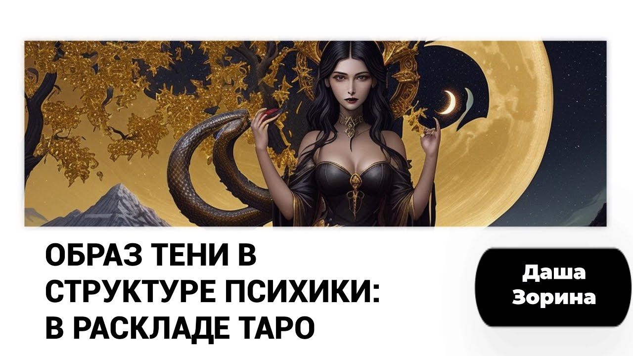 Образ Тени в структуре психики: анализ расклада Таро