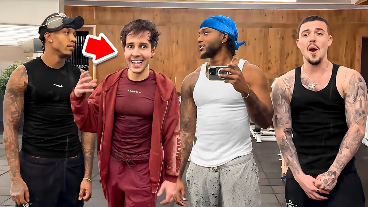 We Met David Dobrik At The Gym 💪