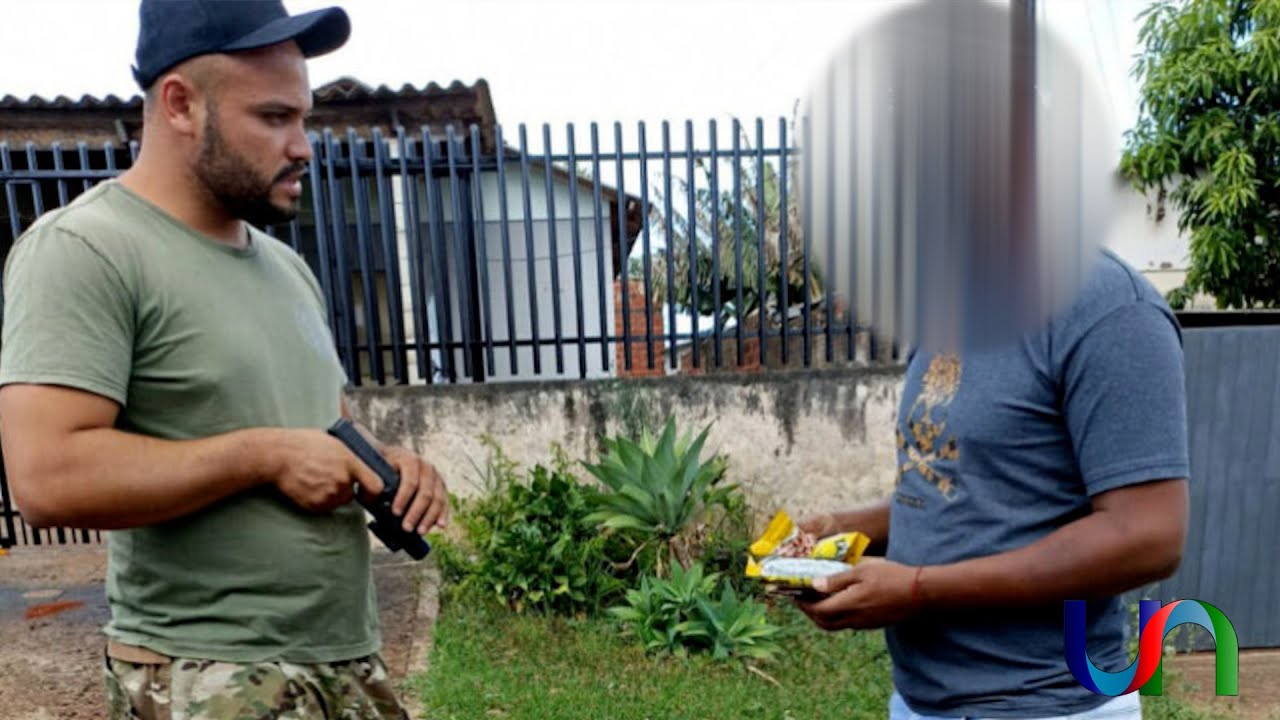 Identificado falso PF preso com carro roubado em Umuarama