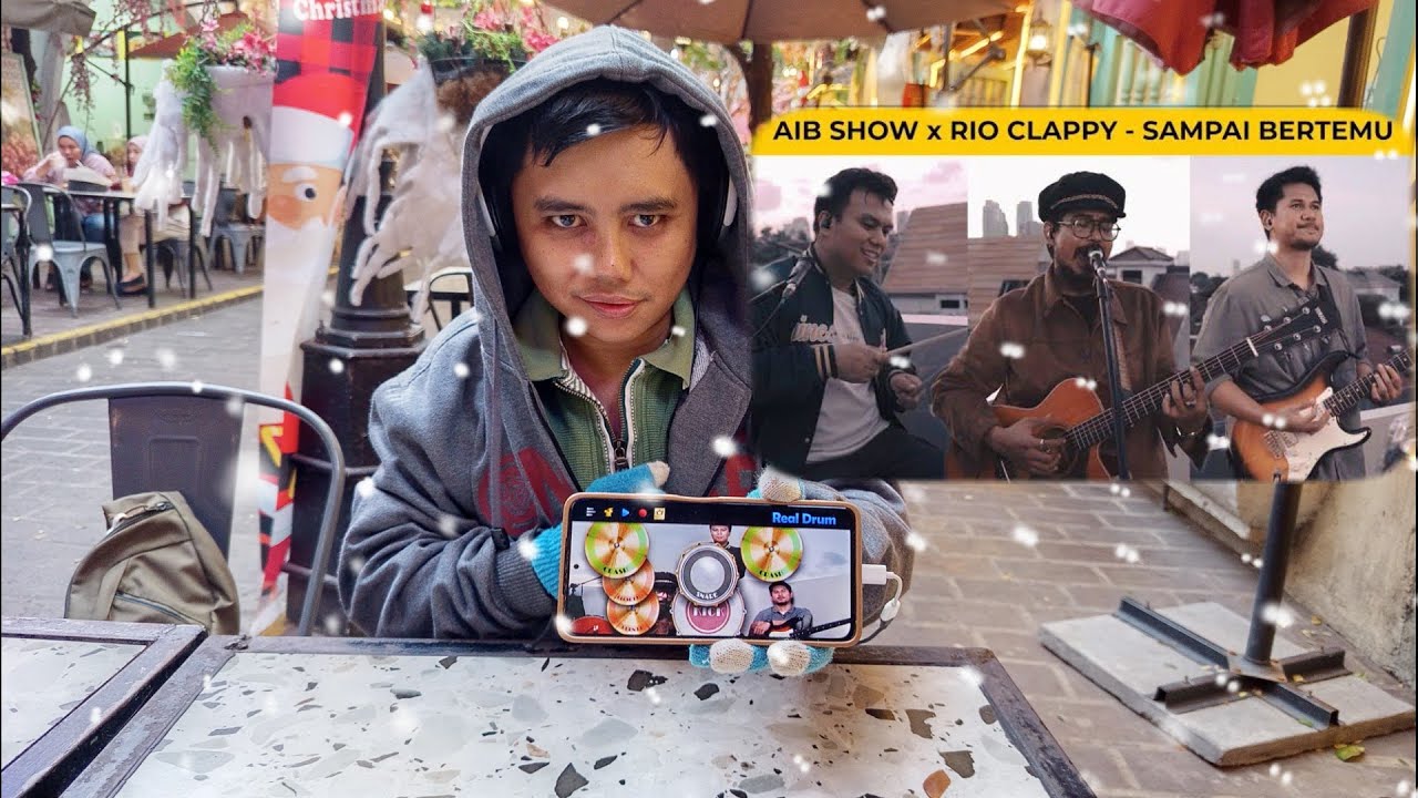 AIB Show x Rio Clappy - Sampai Bertemu (Cover Real Drum "By Cahya")