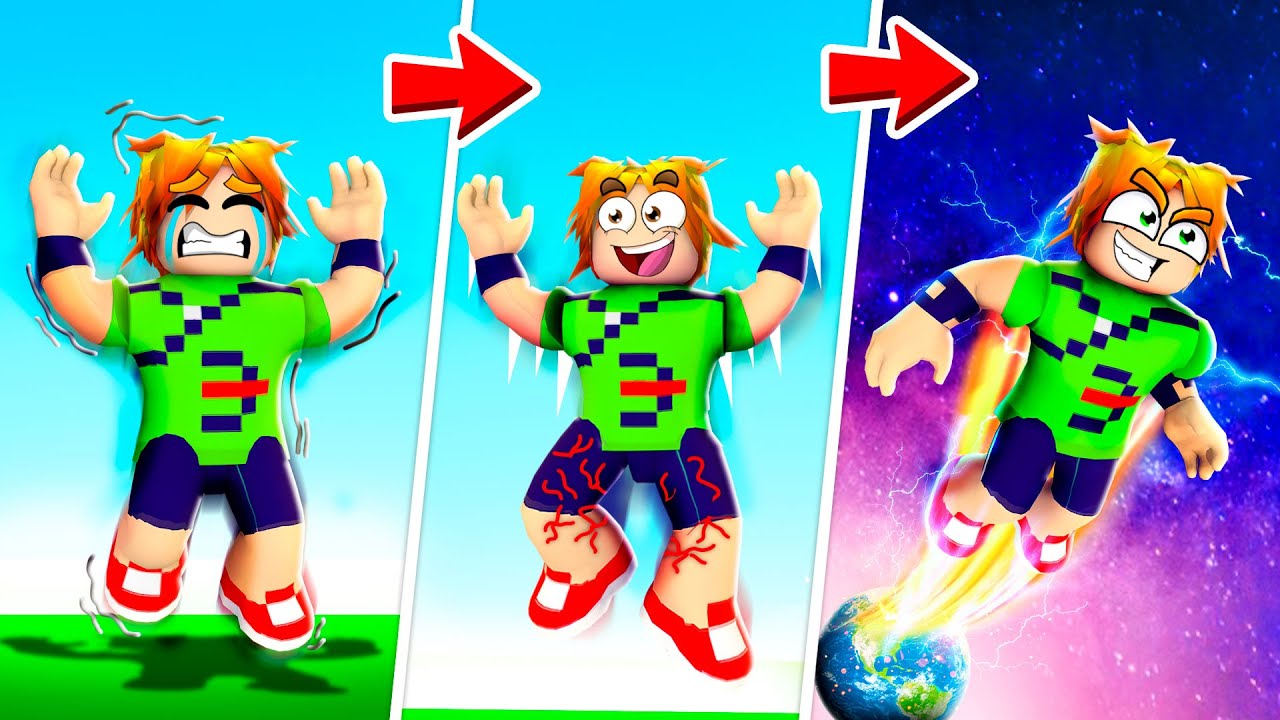 Я ДОБРАЛСЯ ДО ЛУНЫ? С каждой секундой мой прыжок выше в Roblox!!