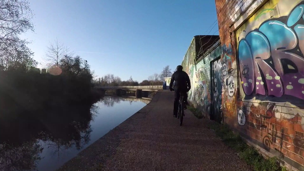 Frosty bike ride