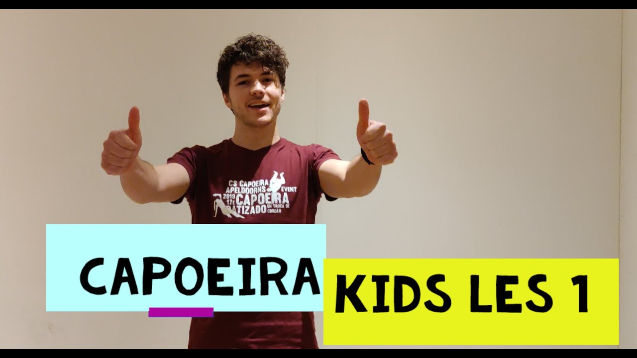Capoeira kids training - les 1