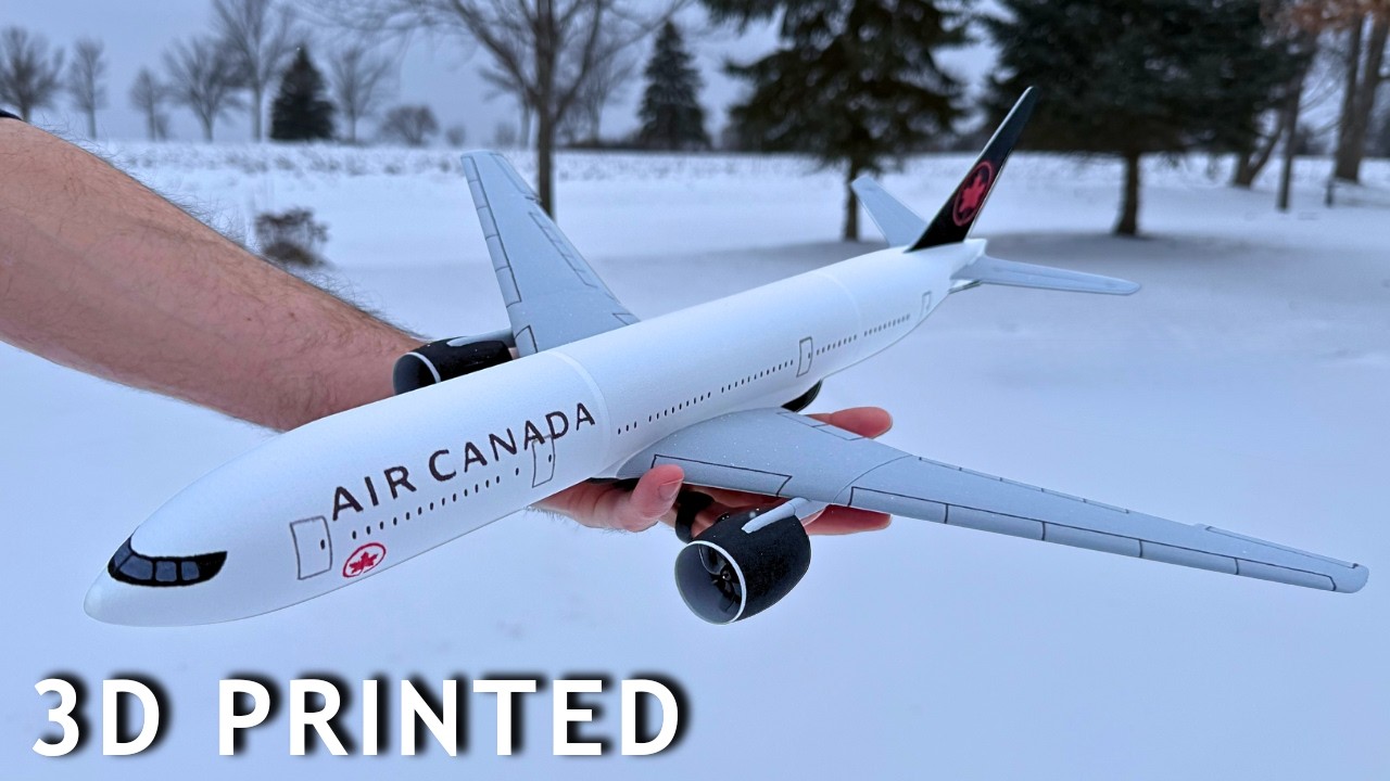 STUNNING Lightweight & Scale 777 Micro RC Airliner | Build and Flight