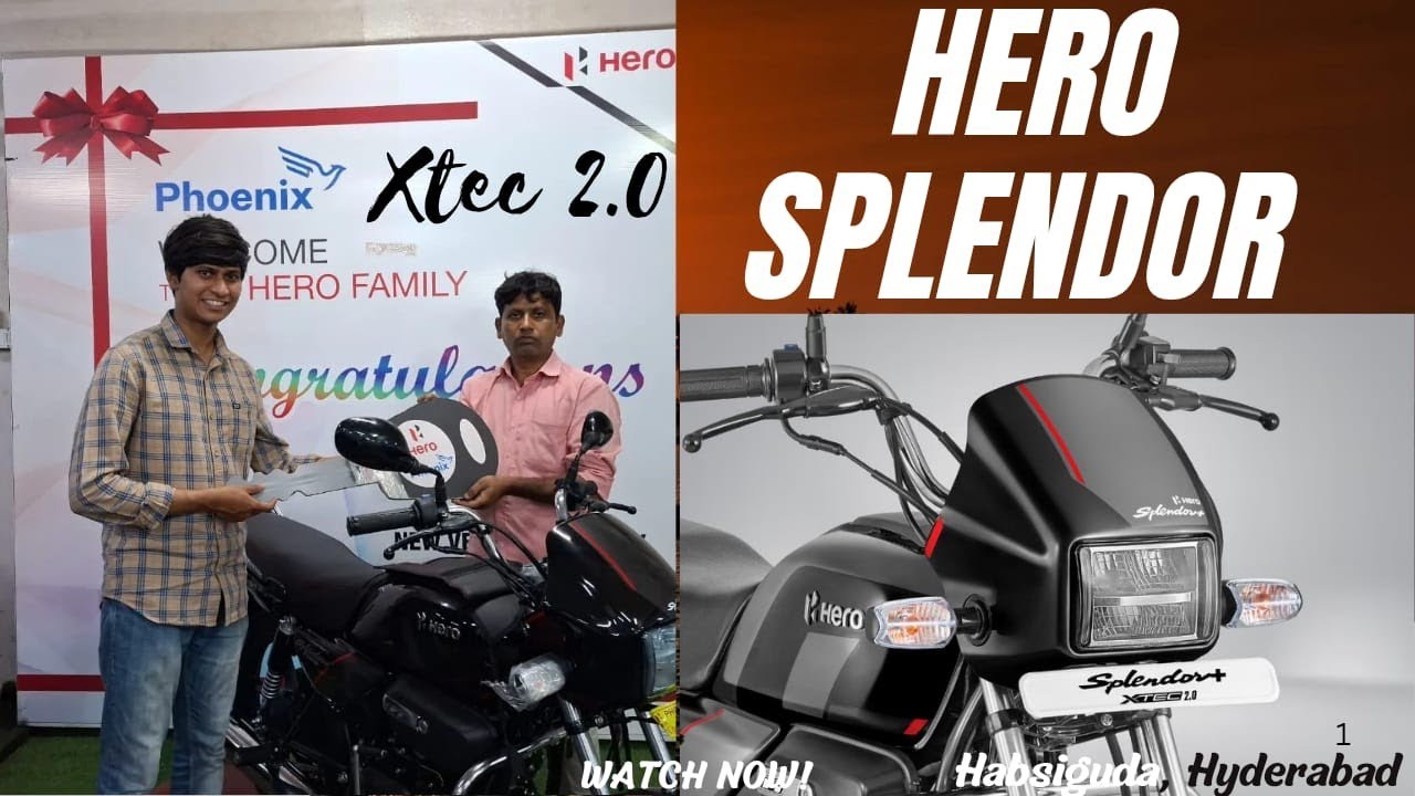Splendor XTEC 2.0 Delivery Vlog | Habsiguda Showroom Reality 😮 | Ordered in Flipkart🏍️