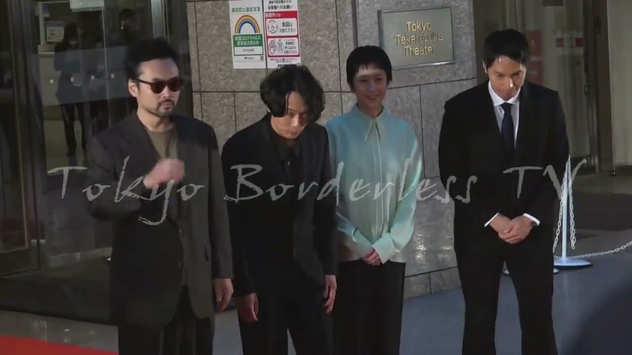 「はだかのゆめ」唯野未歩子、前野健太、甫木元空監督、菊池剛（音楽）：第35回 東京国際映画祭 レッドカーペット