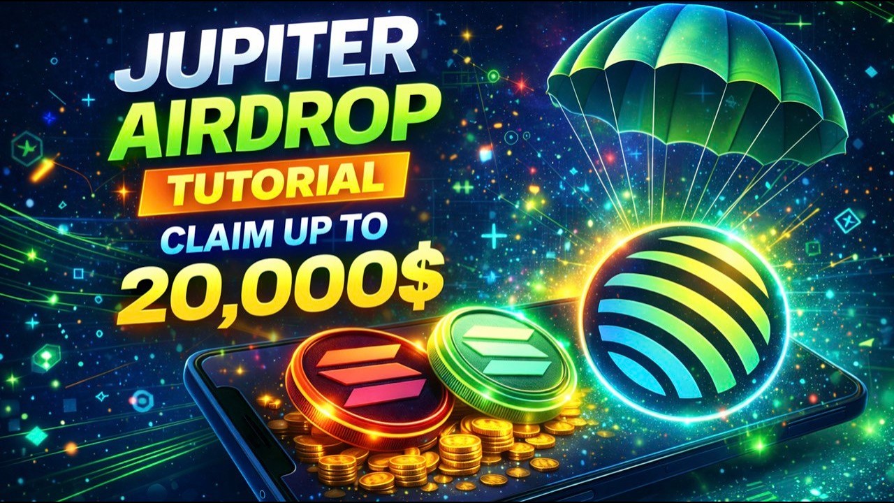 Jupiter Airdrop Tutorial | Claim Up to $20,000 JUP Tokens | Check Eligibility Your Wallet