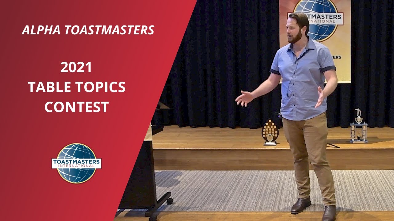 2021 Table Topics Contest | Alpha Toastmasters