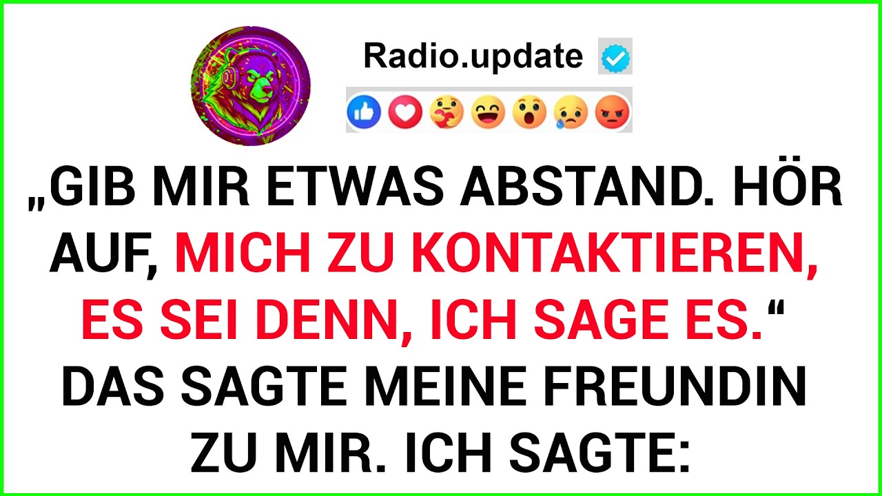 „Gib Mir Etwas Abstand. Hör Auf, Mich Zu Kontaktieren, Es Sei Denn, Ich Sage Es.“ Das Sagte...