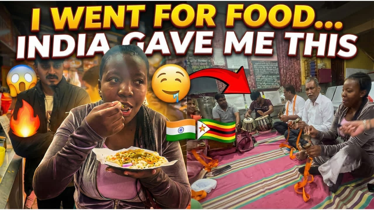 I Came for Indian Street Food… Ended Up in a Bhajan 🇮🇳🇿🇼