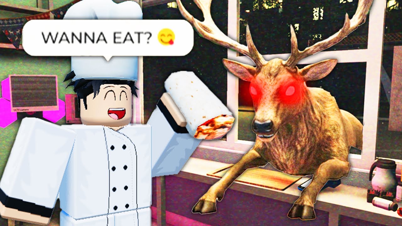 Roblox Scary Shawarma Kiosk Funny Moments (NEW UPDATE)