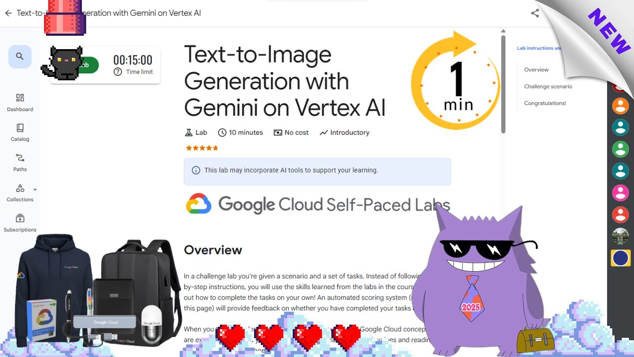 Text-to-Image Generation with Gemini on Vertex AI  #2025 | #|#qwiklabs |#Solution