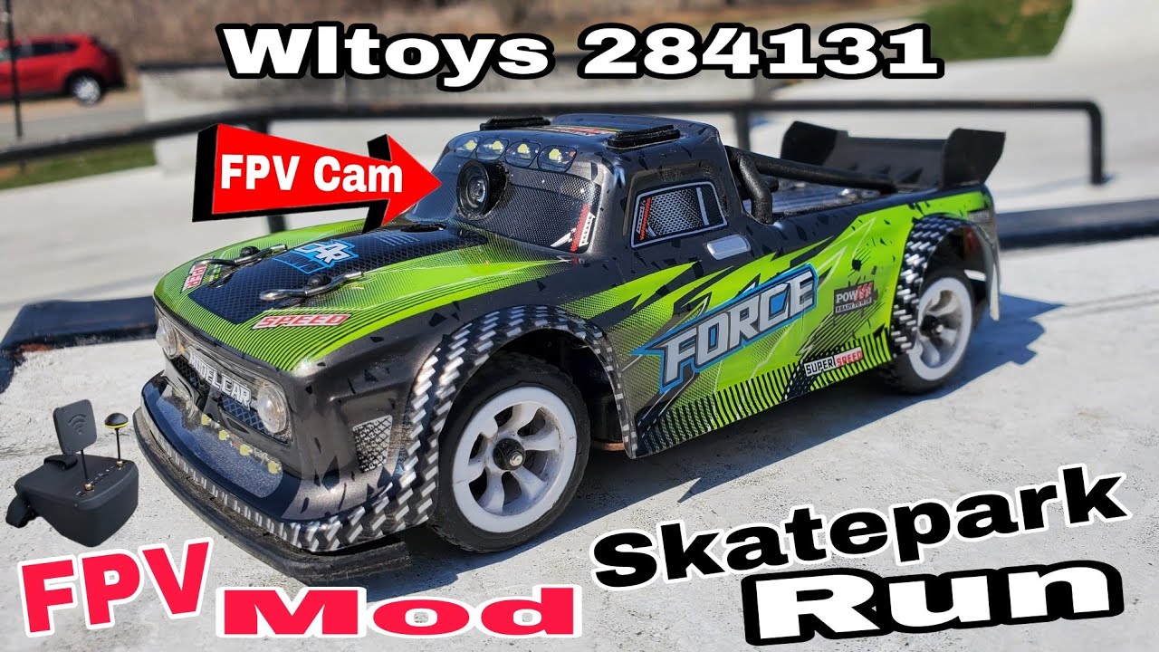 Wltoys 284131 RC Truck Run (FPV Mod)