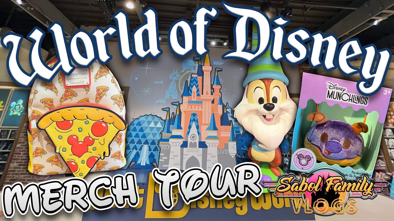WORLD OF DISNEY NEW MERCHANDISE SHOPPING TOUR | Disney Springs February 2024 ~ Walt Disney World!