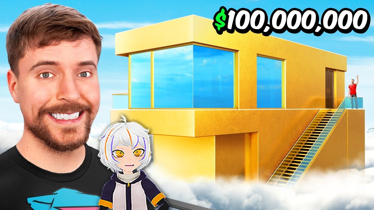 Casa de $1 Vs Casa de $100,000,000 | ChuyMine REACCIONA a MrBeast
