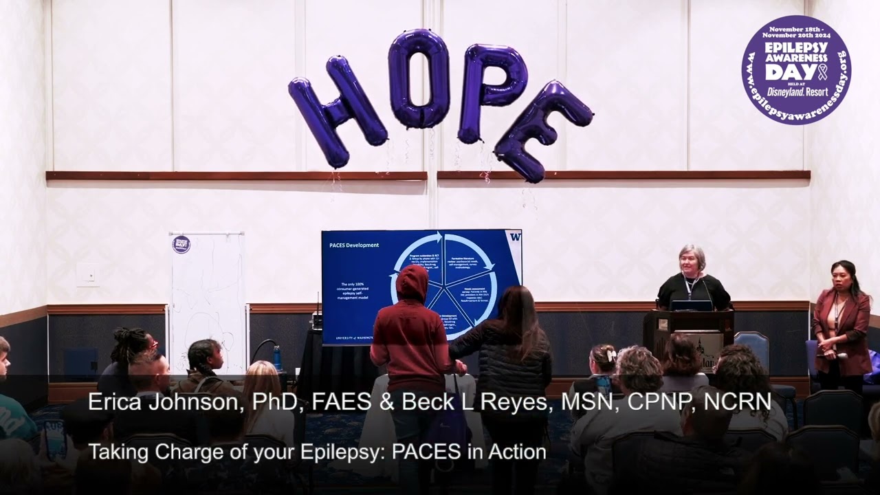 Epilepsy Awareness Day at DL 2024 | Beck L Reyes, MSN, CPNP, NCRN & Erica Johnson, PhD, FAES | PACES