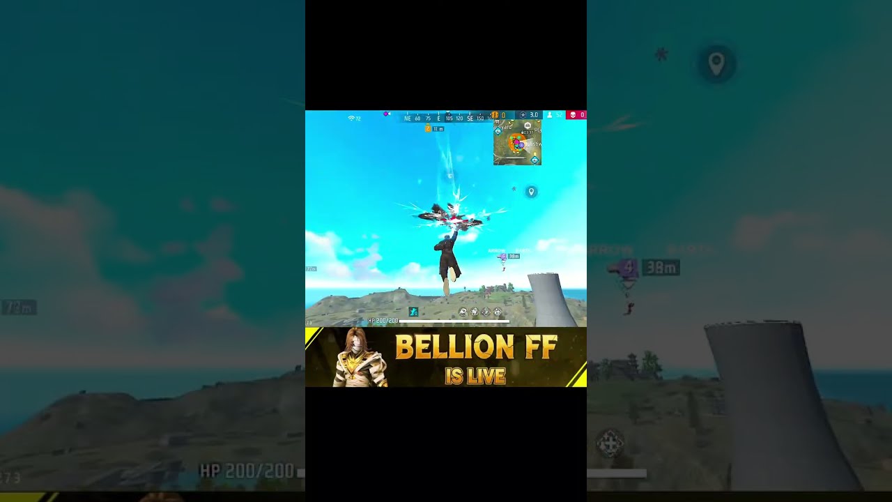 🔴*FREE FIRE LIVE*  RANK PUSH ON MOBILE #bellionff #freefire #live #fun #op #gaming #esports