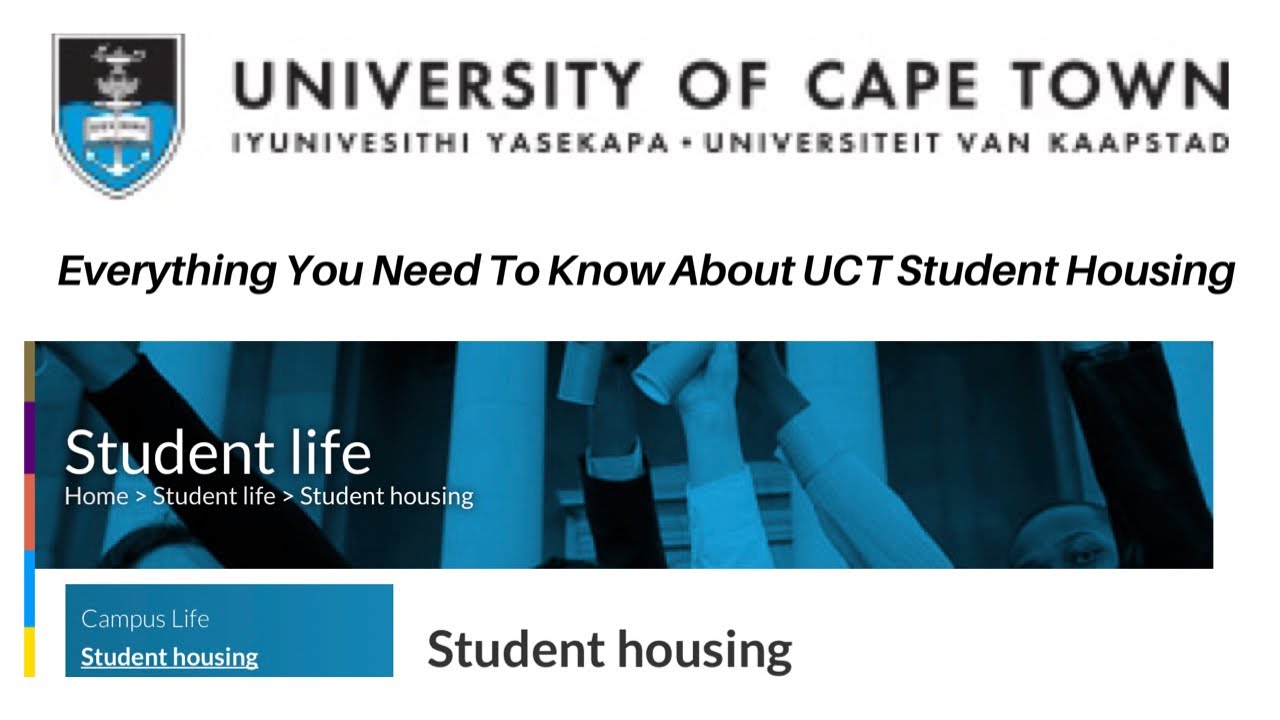 Student Housing Applications | UCT Students
