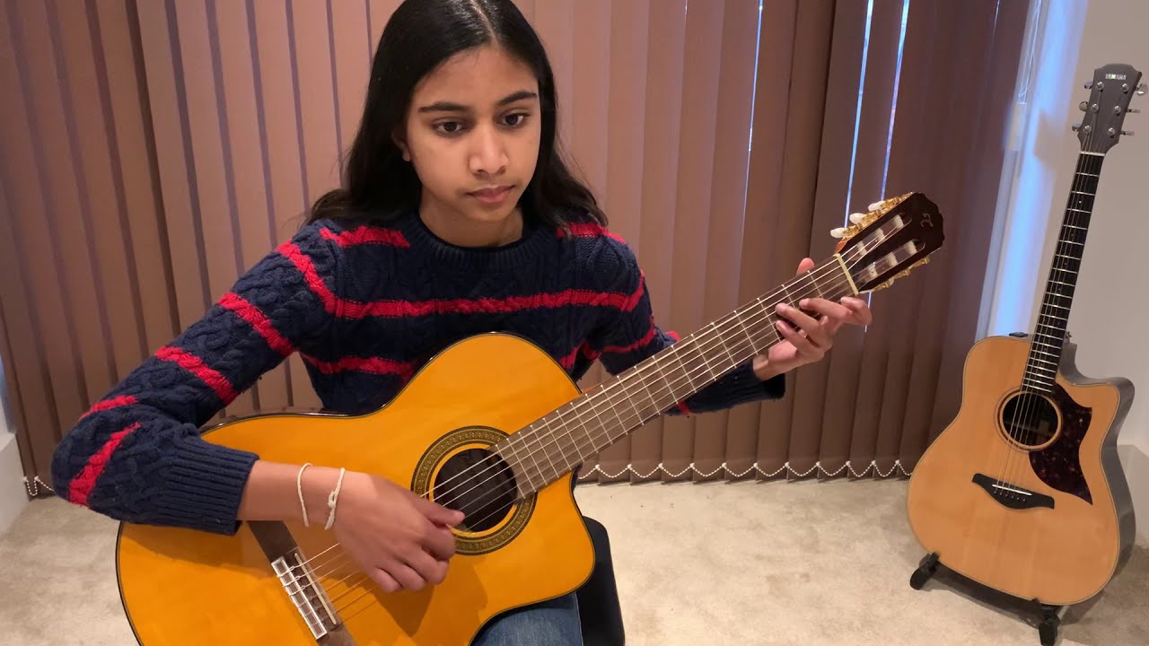 Winter Story- Trinity Guitar Grade 6 2020-2023(Miroslaw Droźdźowski)) - Cover by Tevini Dias